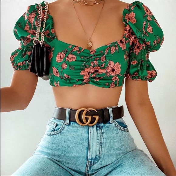 Zara Tops - Zara pink flowers top